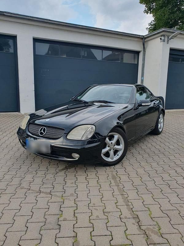 Gebraucht Mercedes SLK200 163 PS (119 kW) 2002 Schwarz Cabrio