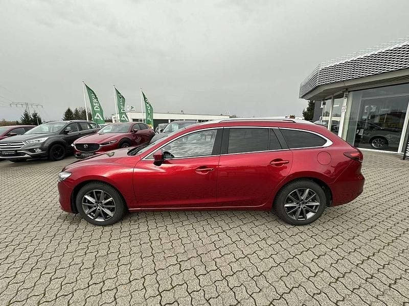 Gebraucht Mazda 6 Exclusive 194 PS (142 kW) 2022 Soul red crystal (metallic) Kombi