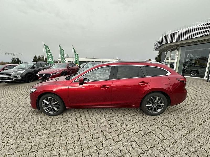 Gebraucht Mazda 6 Exclusive 194 PS (142 kW) 2022 Soul red crystal (metallic) Kombi