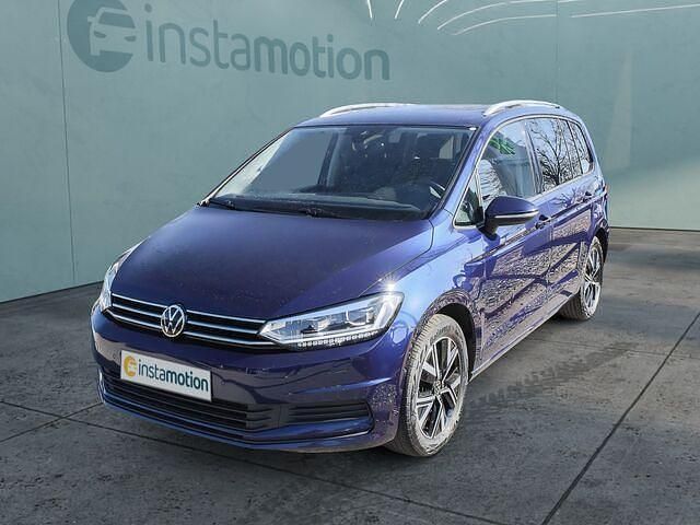Blau Gebraucht 2022 VW Touran Comfortline Van / Kleinbus | 25.440 € (Fairer Preis) - Bild 1/2
