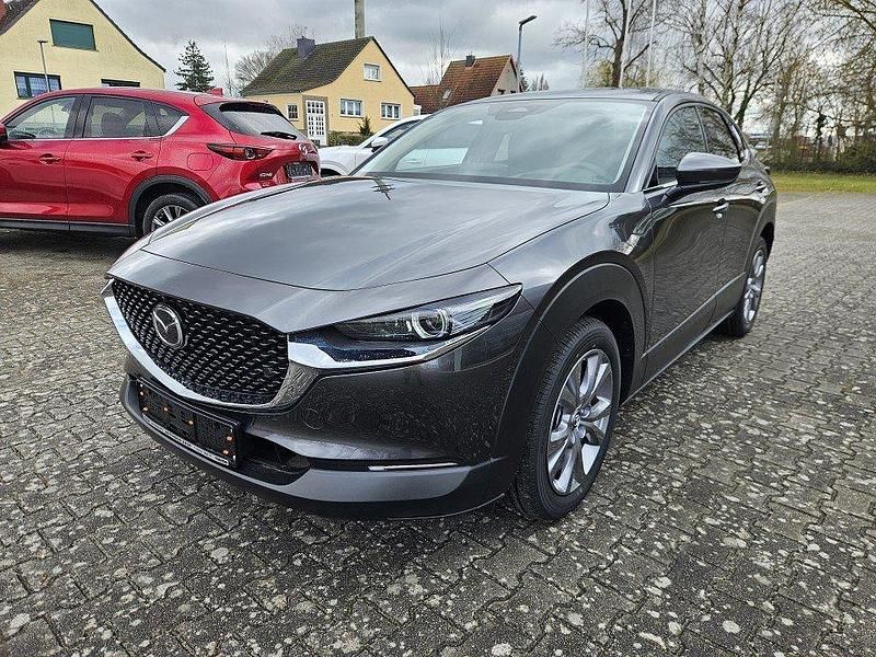 Machine gray Gebraucht 2025 Mazda CX-30 Exclusive-Line SUV | 29.990 € (Fairer Preis) - Bild 1/4