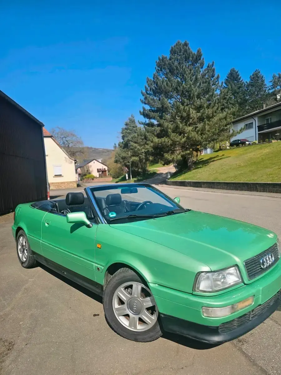 Käytetty Audi 80 116 HP (85 kW) 1997 Vihreä Avoauto