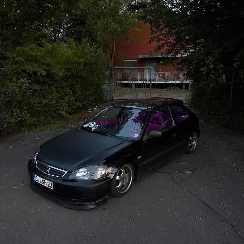 Schwarz Gebraucht 1999 Honda Civic Kleinwagen | 1.800 € - Bild 1/4