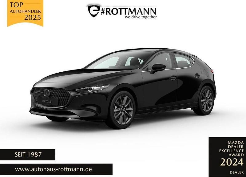 Schwarz Neu 2025 Mazda 3 Center-Line Limousine | 29.270 € - Bild 1/4