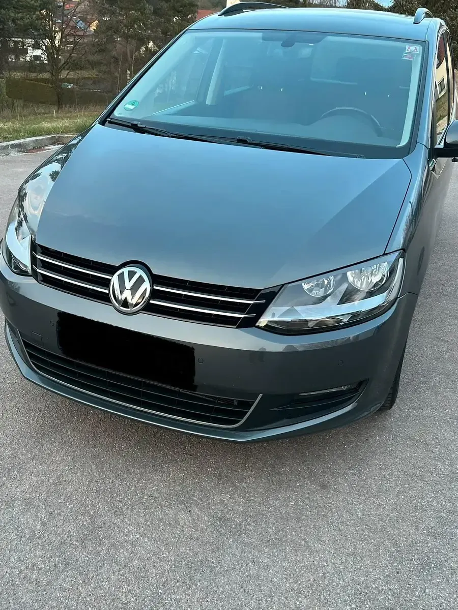 Gebraucht VW Sharan 150 PS (110 kW) 2017 Silber Van / Kleinbus