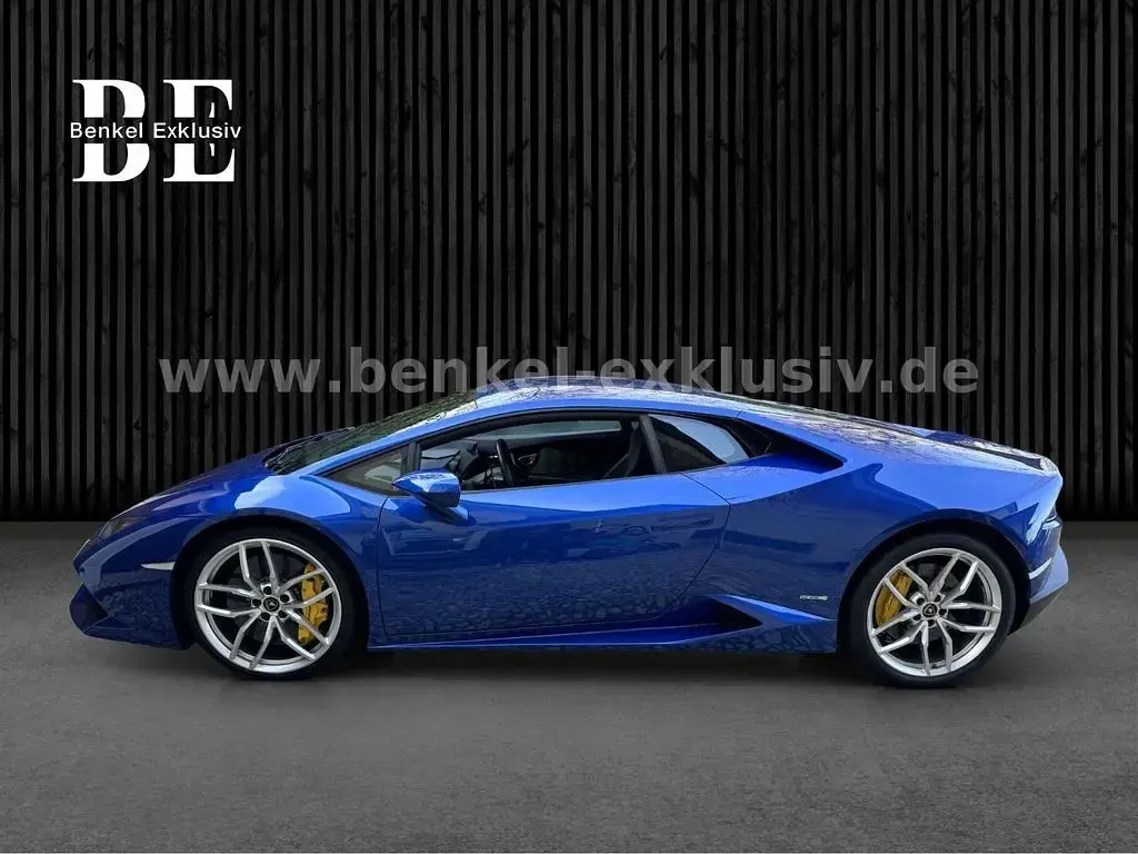 Second-hand Lamborghini Huracán 610 CP (448 kW) 2015 Albastru Coupe