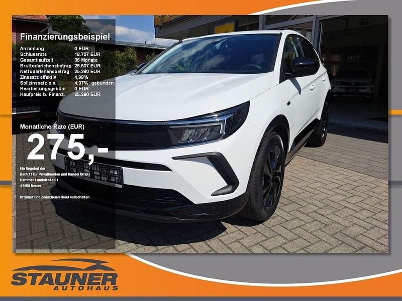 Lack weiss banquise/deckende l Gebraucht 2024 Opel Grandland X GS Line SUV | 23.280 € (Guter Preis) - Bild 1/4