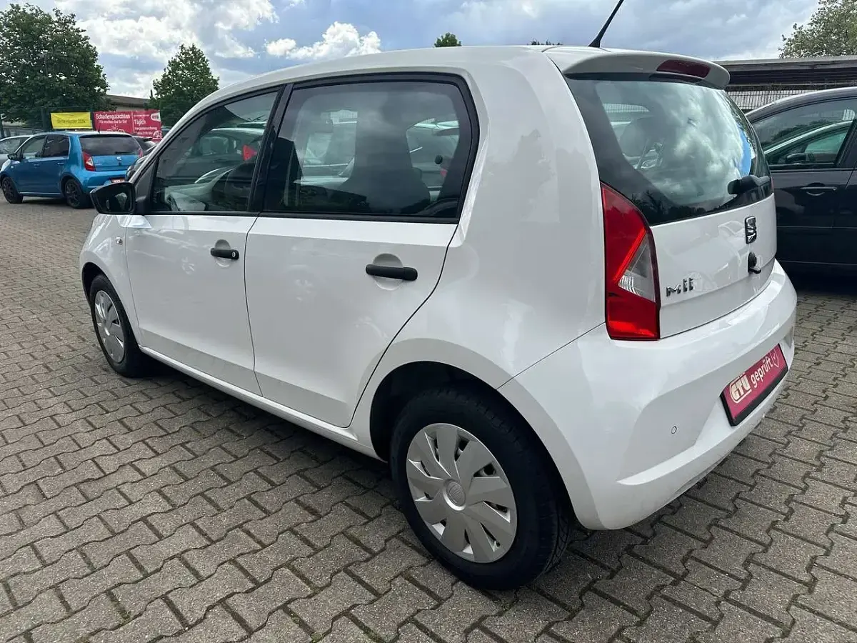 Gebraucht Seat Mii Reference 60 PS (44 kW) 2015 "candy" weiss Kleinwagen