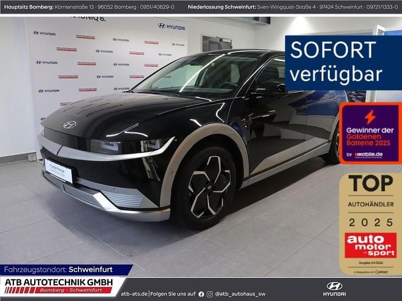 Abyss black / mineraleffekt Gebraucht 2024 Hyundai Ioniq 6 Limousine | 35.440 € (Guter Preis) - Bild 1/4