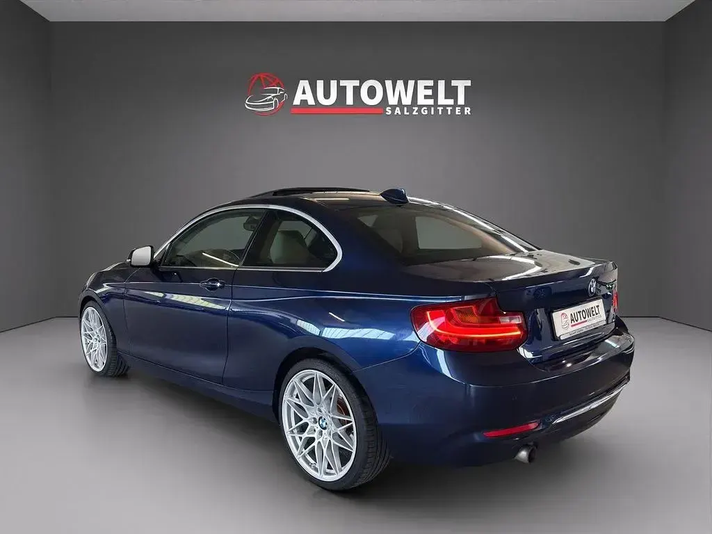 Gebraucht BMW 218 Luxury Line 150 PS (110 kW) 2018 Blau Coupé