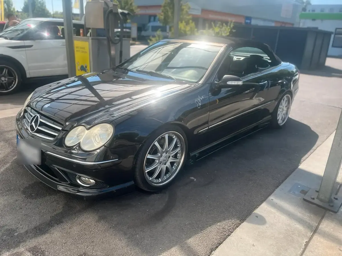 Gebraucht Mercedes CLK350 272 PS (200 kW) 2005 Schwarz Cabrio