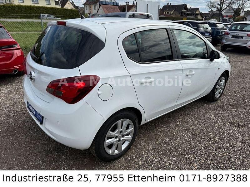 Gebraucht Opel Corsa Edition 90 PS (66 kW) 2015 Weiß Kleinwagen