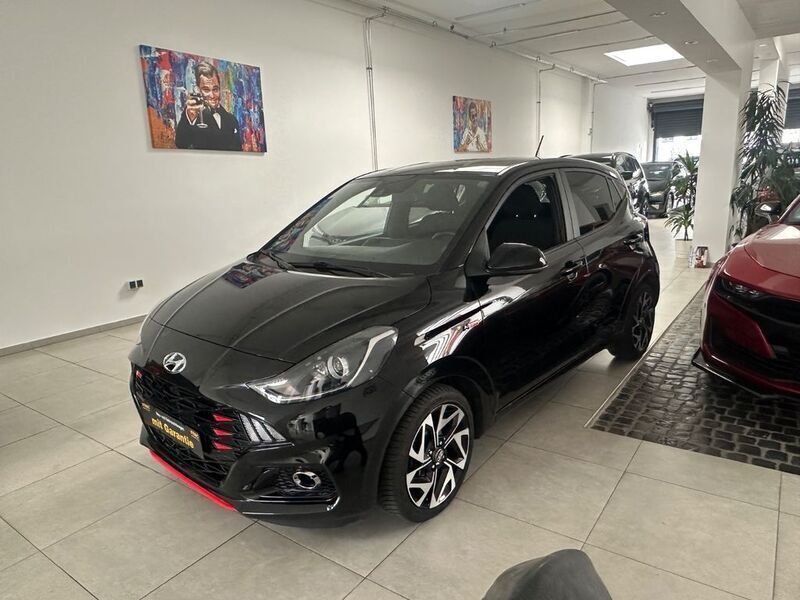 Schwarz Gebraucht 2021 Hyundai i10 N Line Kleinwagen | 14.999 € (Fairer Preis) - Bild 1/4