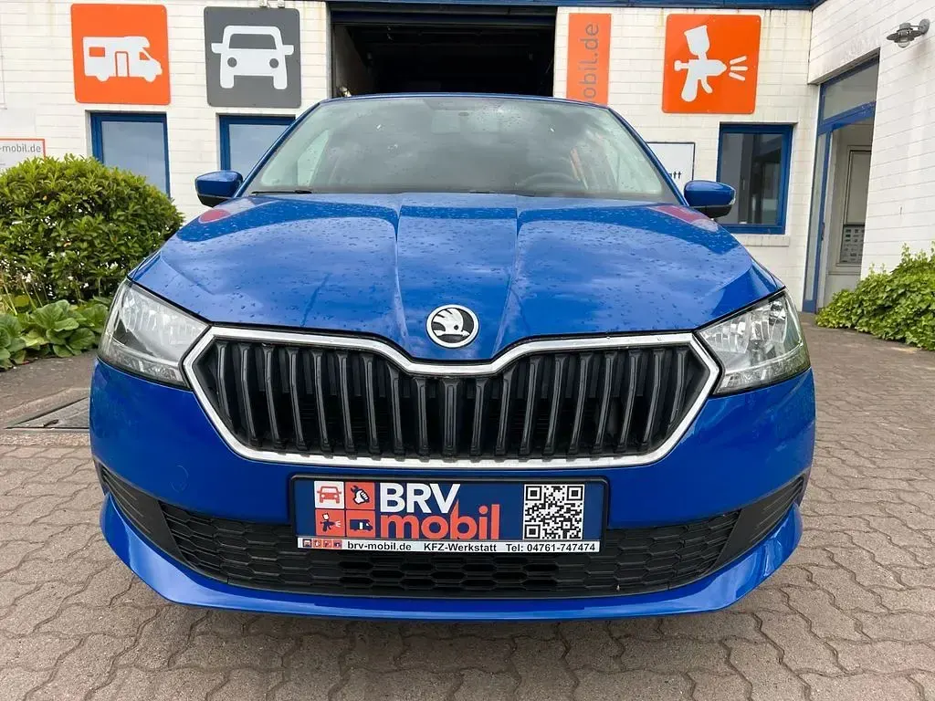 Gebraucht Skoda Fabia Active 95 PS (69 kW) 2021 Blau Kleinwagen