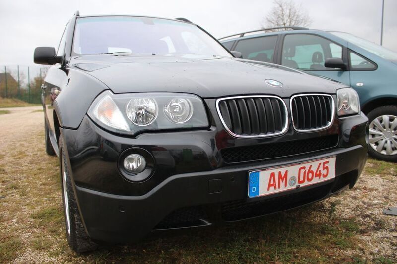 Schwarz Gebraucht 2009 BMW X3 SUV | 7.599 € (Etwas zu teuer) - Bild 1/4