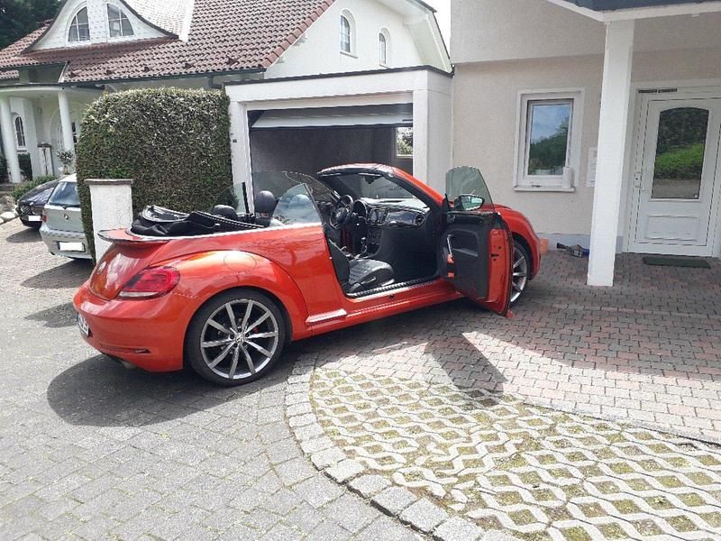 Gebraucht VW Beetle Cabriolet R-line 220 PS (161 kW) 2016 Orange Cabrio