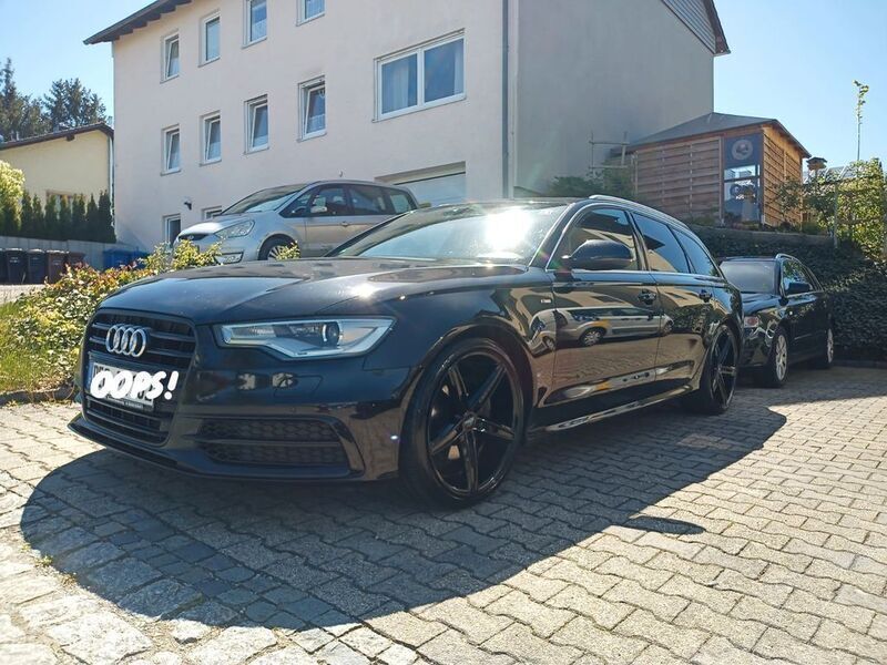 Schwarz Gebraucht 2012 Audi A6 S-Line Kombi | 13.700 € (Teuer) - Bild 1/4