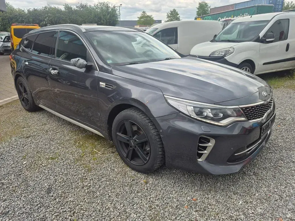 Gebraucht Kia Optima GT-Line 141 PS (103 kW) 2017 Grau Kombi