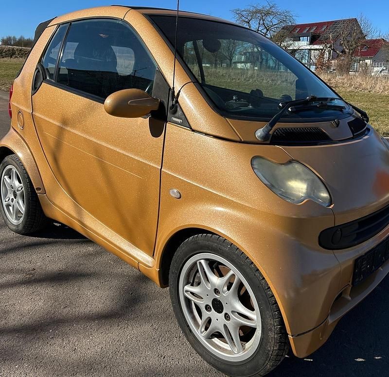 Gold Gebraucht 2001 Smart ForTwo Cabrio Cabrio | 1.500 € (Fairer Preis) - Bild 1/4