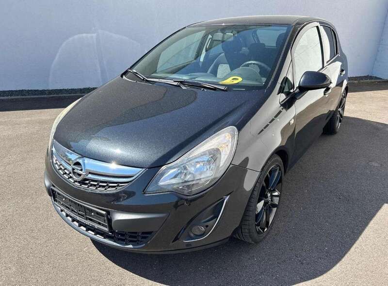 Karbonschw graphitschw midnigh Gebraucht 2013 Opel Corsa Color Edition Kleinwagen | 5.450 € (Fairer Preis) - Bild 1/4