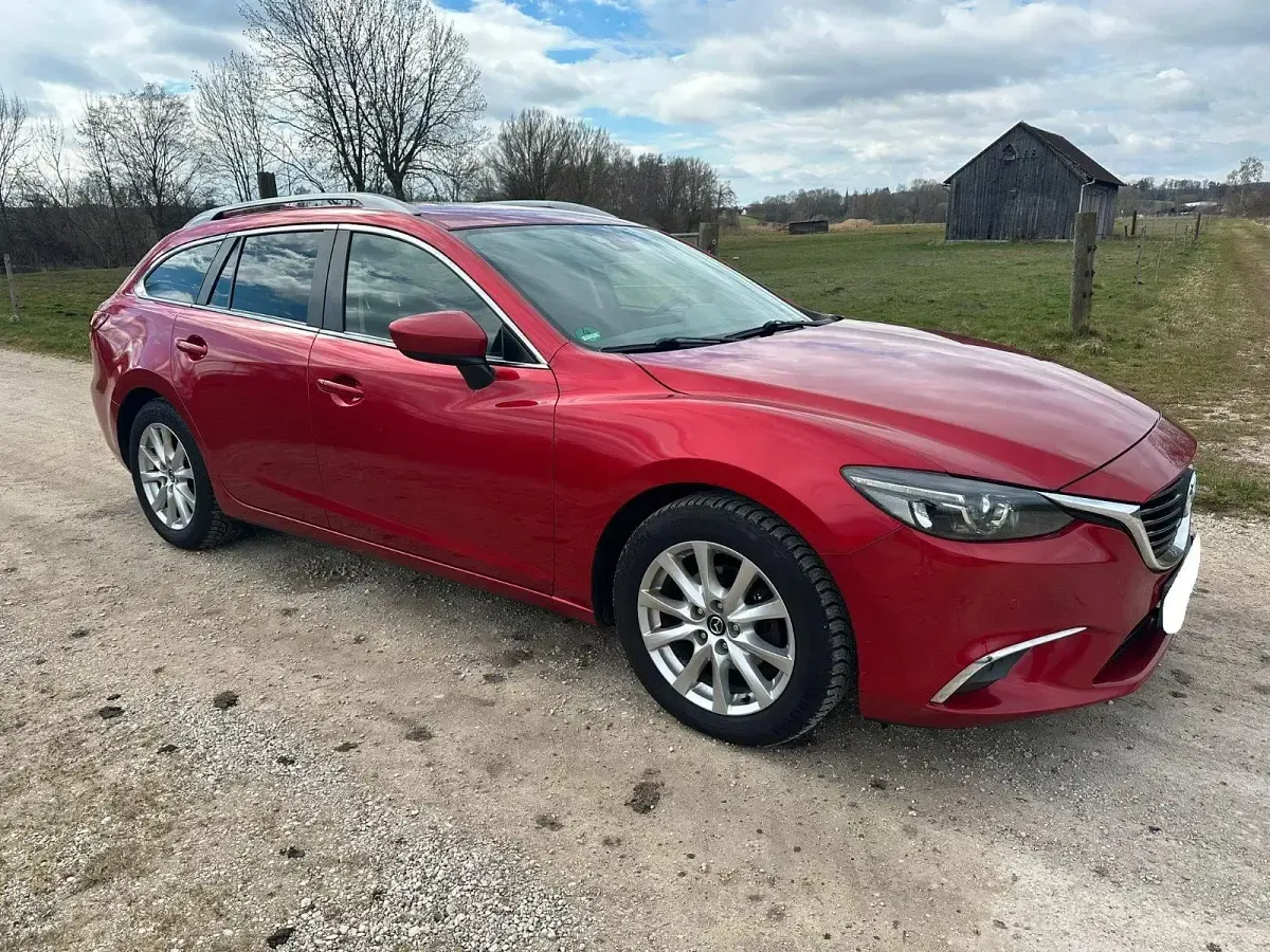 Second-hand Mazda 6 150 CP (110 kW) 2015 Roșu Break