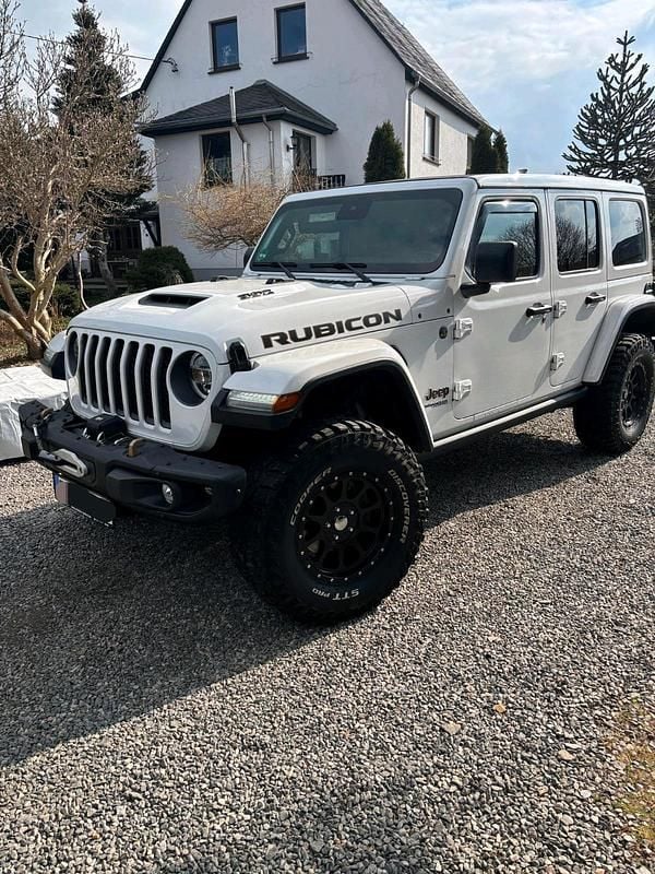 Weiß Gebraucht 2022 Jeep Wrangler Rubicon SUV | 75.000 € - Bild 1/4