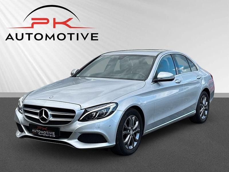 Silber Gebraucht 2017 Mercedes C180 Limousine | 15.490 € (Superpreis) - Bild 1/4