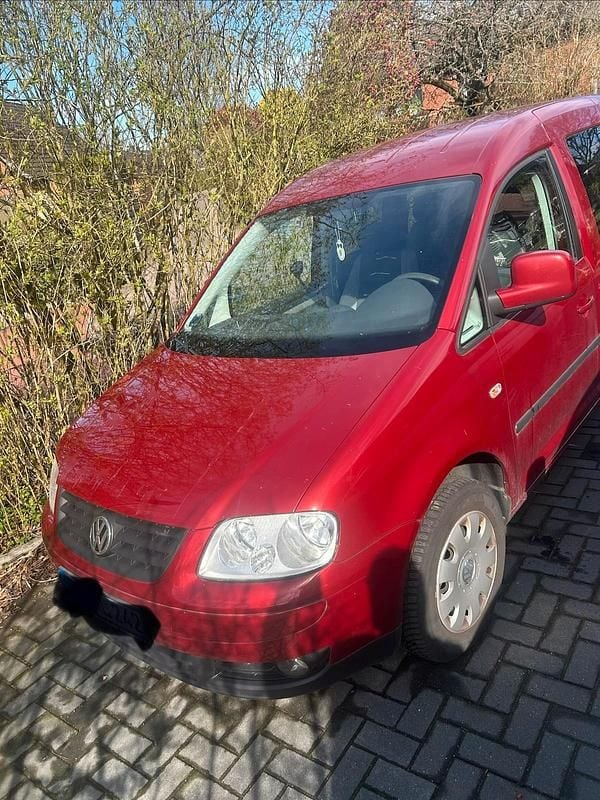 Gebraucht VW Caddy 75 PS (55 kW) 2007 Rot Van / Kleinbus