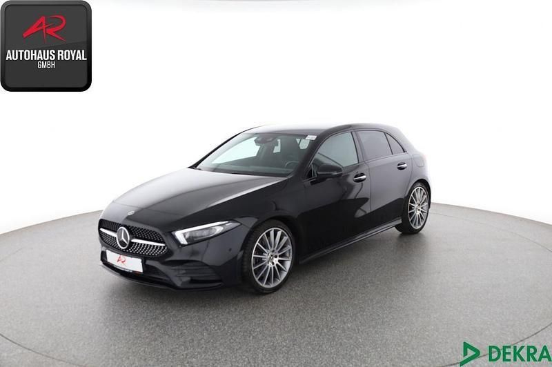 Schwarz Gebraucht 2018 Mercedes A250 AMG Limousine | 24.480 € (Guter Preis) - Bild 1/4