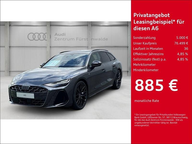 Grau Neu 2025 Audi A6 Edition .1 Kombi | 76.499 € (Fairer Preis) - Bild 1/4