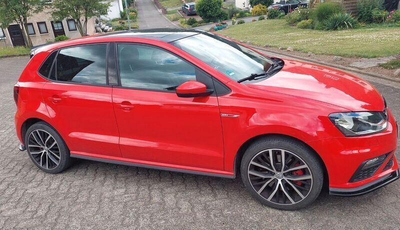 Rot Gebraucht 2017 VW Polo GTI Limousine | 14.000 € (Guter Preis) - Bild 1/4