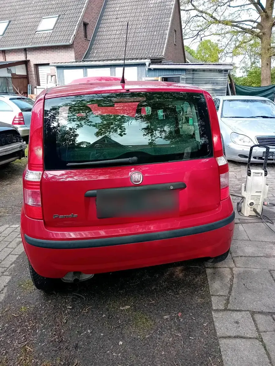 Gebraucht Fiat Panda 54 PS (39 kW) 2009 Rot Kleinwagen