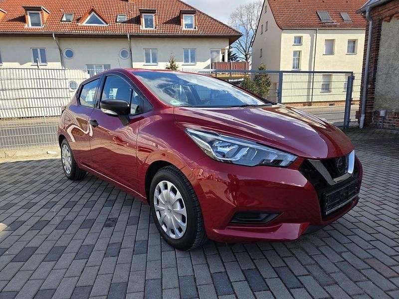 Gebraucht Nissan Micra Visia+ 71 PS (52 kW) 2017 Rot Kleinwagen
