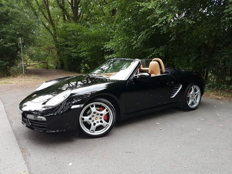 Schwarz Gebraucht 2006 Porsche Boxster S Cabrio | 34.500 € (Fairer Preis) - Bild 1/4