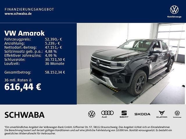 Gebraucht VW Amarok Style 241 PS (177 kW) 2024 Midnight black metallic Pickup