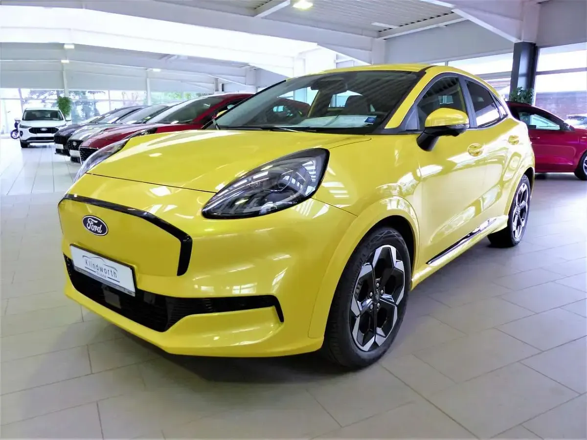 Neu Ford Puma Gen-E Premium 124 kW (169 PS) 2025 Electric yellow met. SUV