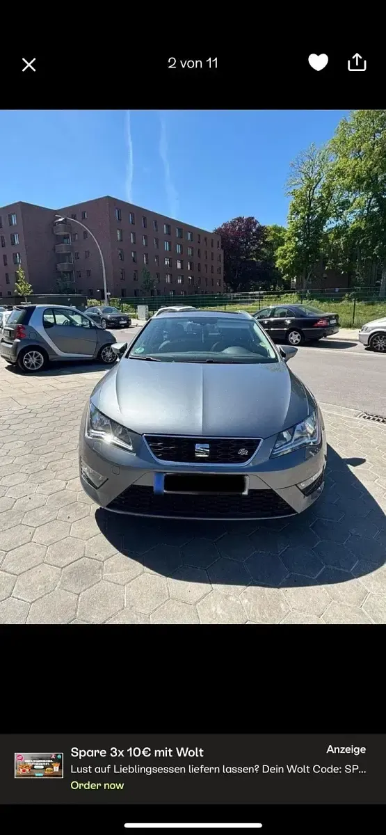 Używany Seat Leon ST FR 184 KM (135 kW) 2014 Kombi