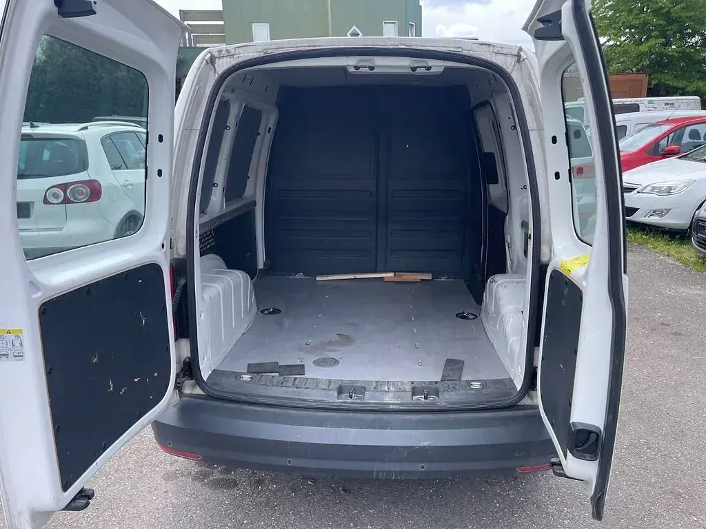 Gebraucht VW Caddy 102 PS (75 kW) 2017 Weiß Van / Kleinbus