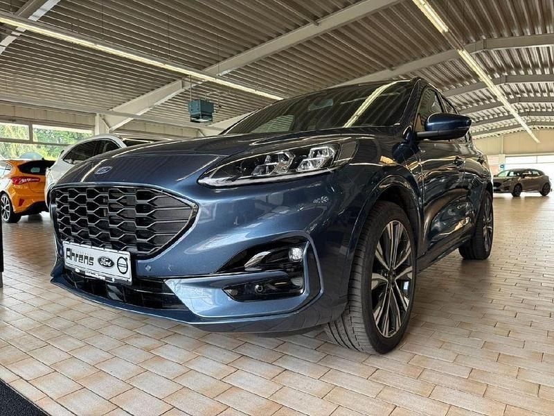 Chromablau metallic Gebraucht 2021 Ford Kuga ST-Line X SUV | 27.750 € (Fairer Preis) - Bild 1/4