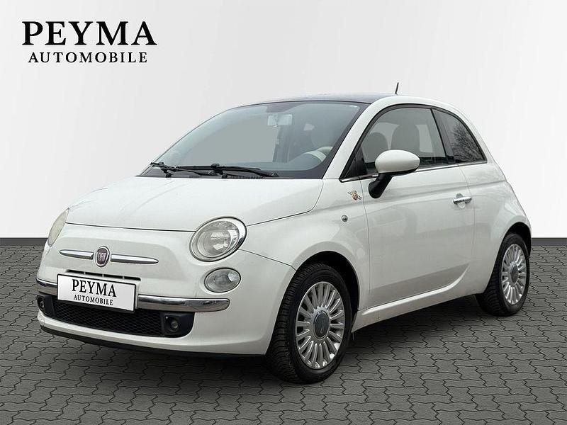 Gebraucht Fiat 500 Lounge 69 PS (50 kW) 2008 Weiß Kleinwagen