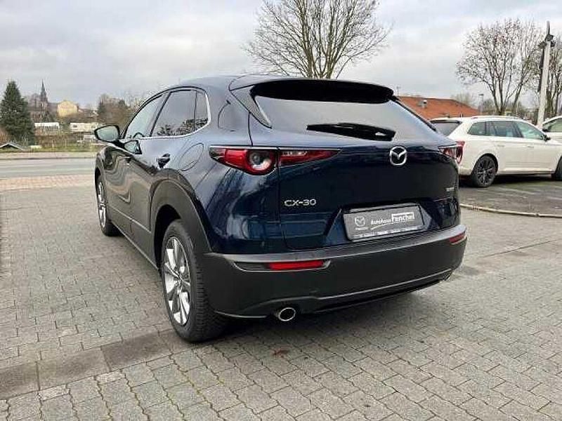 Gebraucht Mazda CX-30 140 PS (102 kW) 2025 Deep crystal blue (metallic) SUV