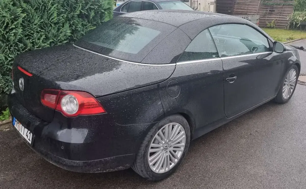 Brugt VW Eos 250 HK (183 kW) 2007 Sort Cabriolet