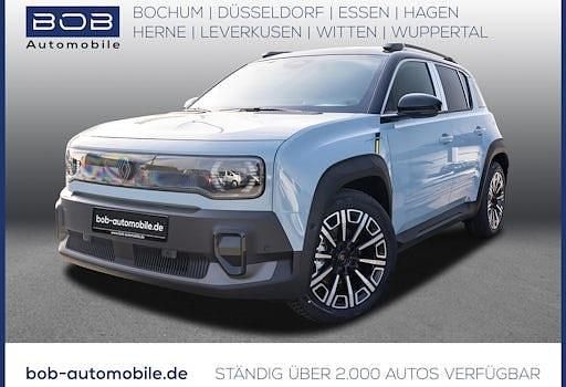 Neu Renault 4 E-Tech Iconic 110 kW (150 PS) 2025 Kumulusblau, black pearlschwarz metallic (blau) SUV