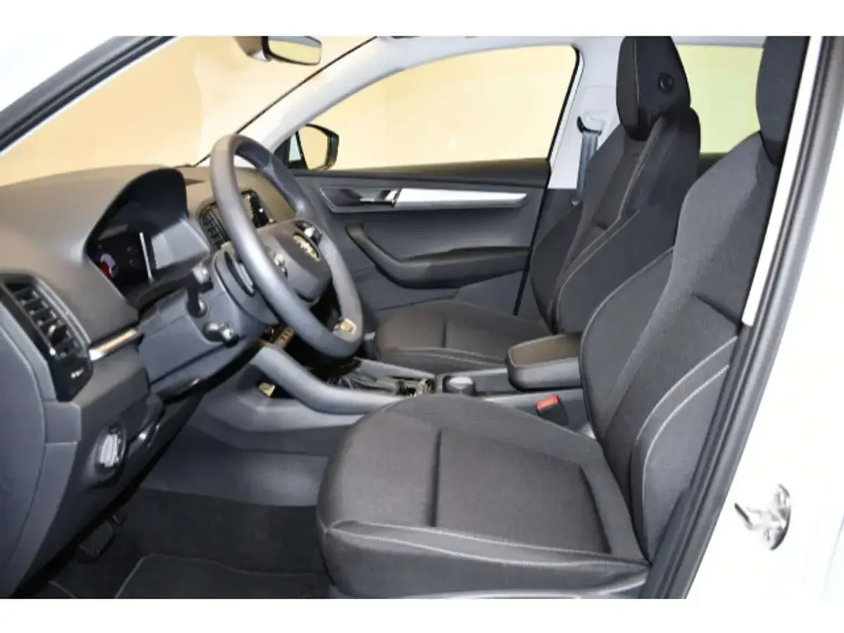 Gebraucht Skoda Karoq Selection 150 PS (110 kW) 2025 Moonweiss metallic SUV