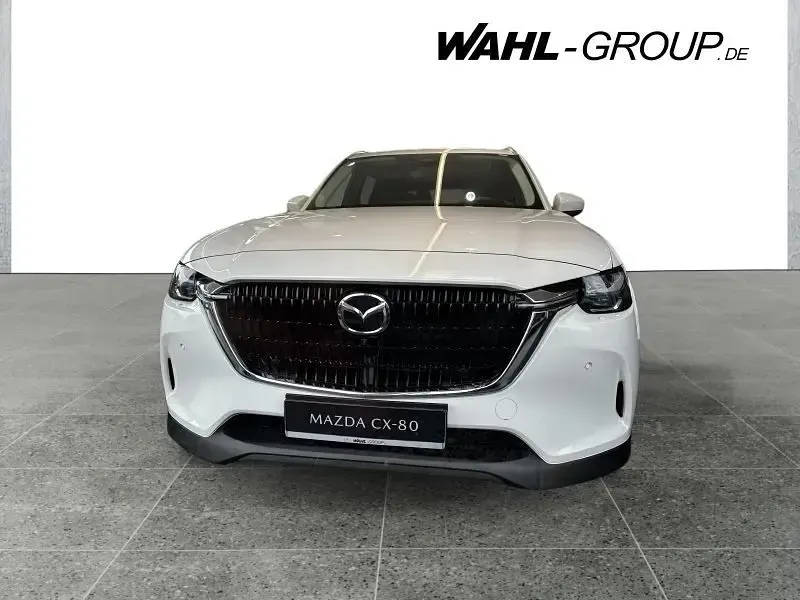 Gebraucht Mazda CX-80 Exclusive-Line 327 PS (240 kW) 2024 Weiß SUV