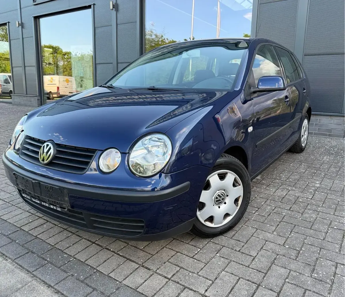 Brugt VW Polo 65 HK (47 kW) 2002 Blå Hatchback
