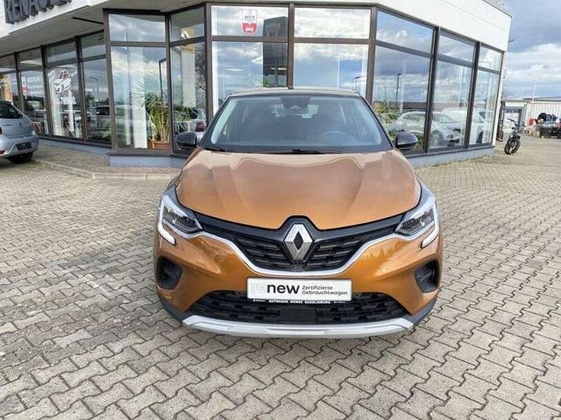 Gebraucht Renault Captur Zen 91 PS (66 kW) 2022 Orange epy+schwarz gne SUV