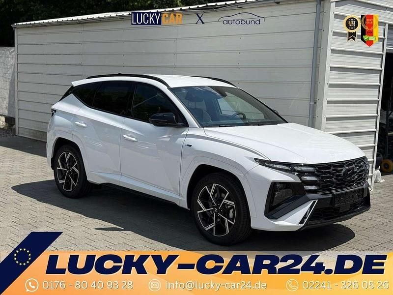 Atlas white uni Neu 2025 Hyundai Tucson N Line SUV | 28.690 € (Guter Preis) - Bild 1/4