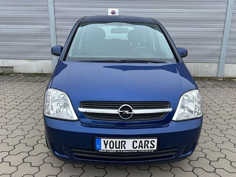 Gebraucht Opel Meriva Edition 101 PS (74 kW) 2004 Blau Van / Kleinbus