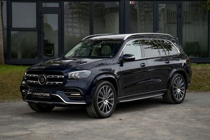 Blau Gebraucht 2020 Mercedes GLS580 SUV | 80.900 € (Fairer Preis) - Bild 1/4